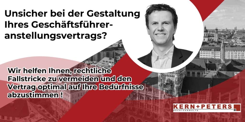 CTA Geschäftsführeranstelliungsvertrag